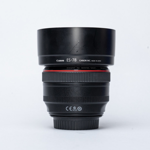 Used Canon EF 50mm f/1.2 L USM Lens w/Hood