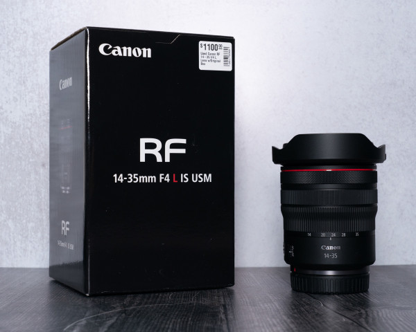 thumbnail-4 for Canon RF 14-35 f/4 L Lens w/Original Box