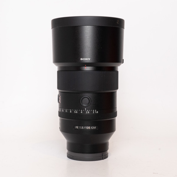 Used Sony FE 135mm f/1.8 GM Lens w/Hood + Original Box