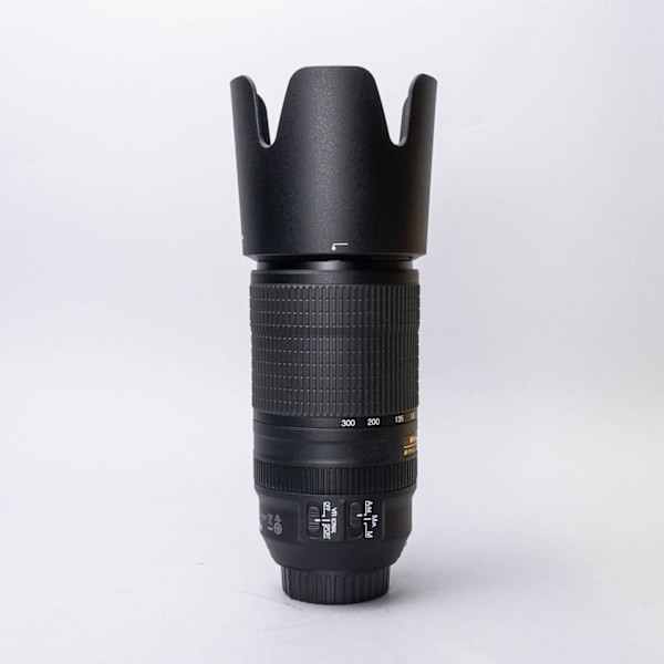 thumbnail-3 for Nikkor AF-P 70-300 f/4.5-5.6E ED VR Lens w/Hood + Original Box