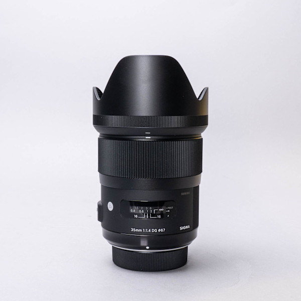 thumbnail-3 for Sigma 35mm 1.4 DG Art Series for Nikon Mount w/Hood + Original Box