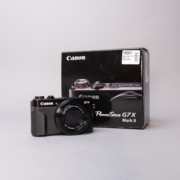 Used Canon G7X Mark II w/ Original Box