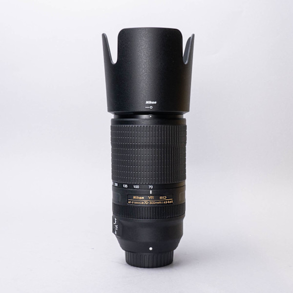 thumbnail-6 for Nikkor AF-P 70-300 f/4.5-5.6E ED VR Lens w/Hood + Original Box