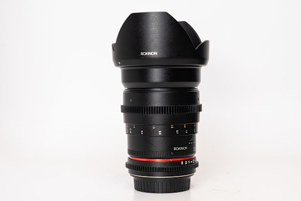 Used Rokinon 35mm T/1.5 Cine Lens for Canon EF