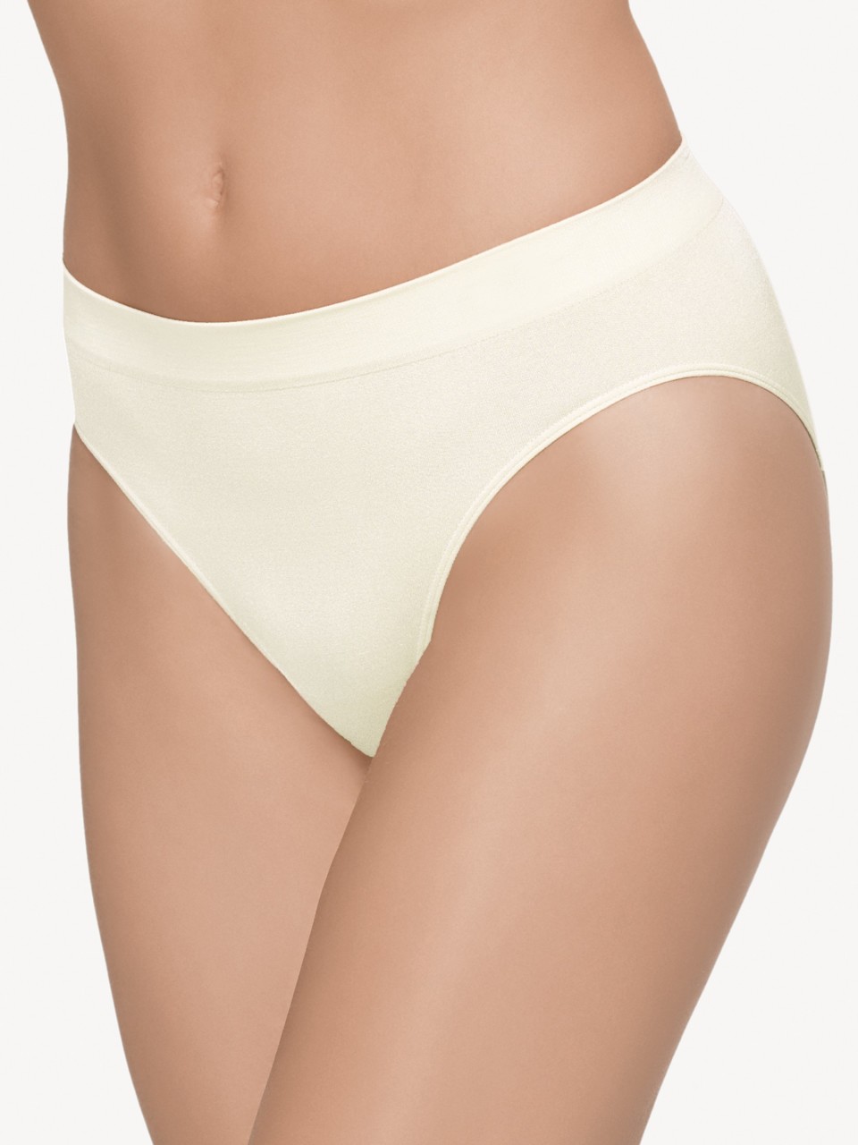 Wacoal Women's B Smooth Hi-Cut Panty Brief Panty, Cappuccino