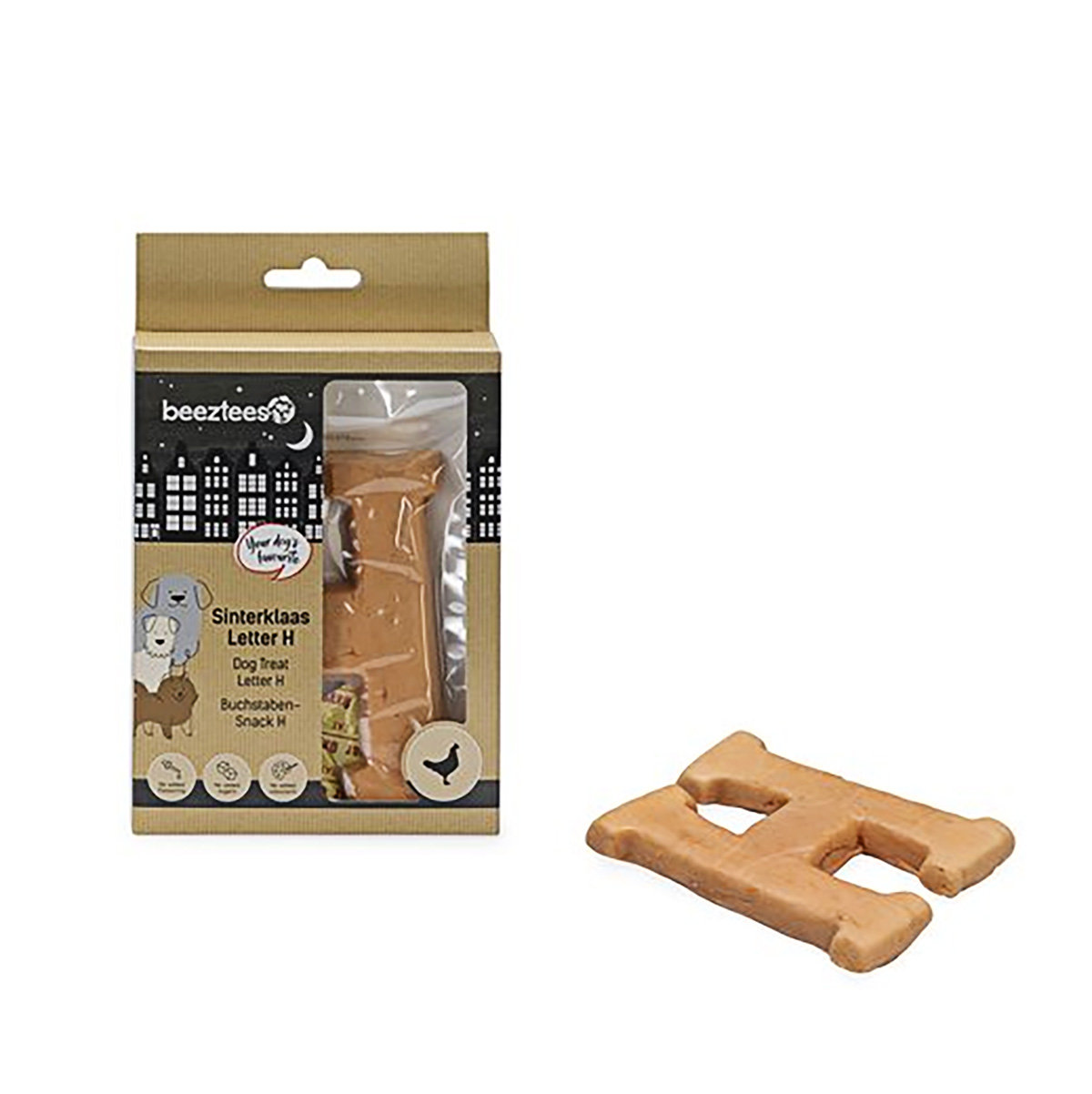Beeztees Hondensnack Sinterklaas H
