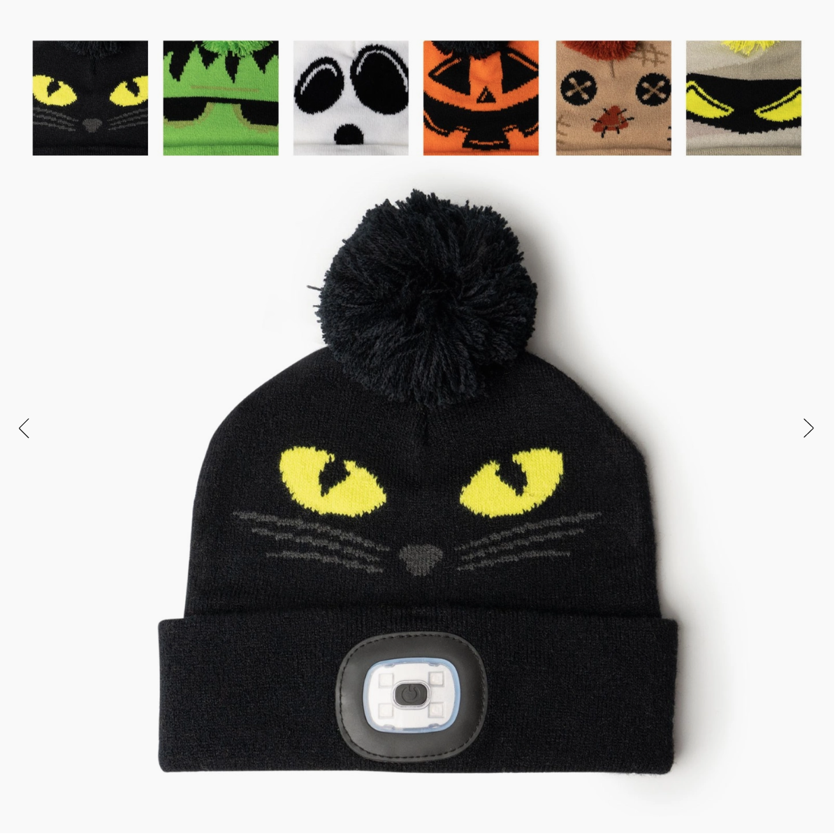 Halloween LED Beanie - Kids