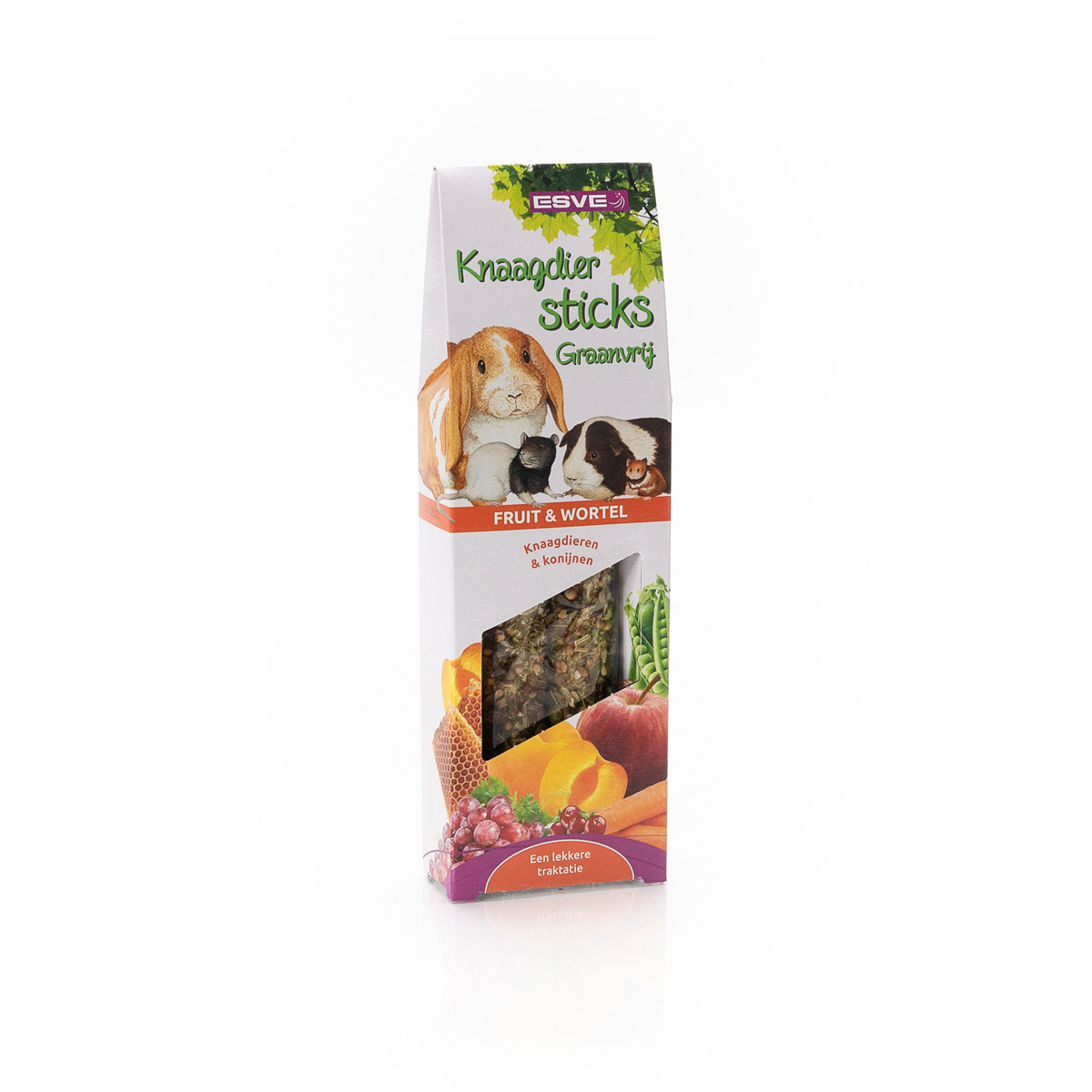 Esve Knaagdiersticks Fruit & Wortel Graanvrij