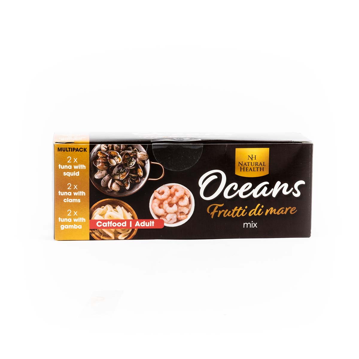 Natural Health Blikvoeding Kat Multipack Oceans Frutti Di Mare