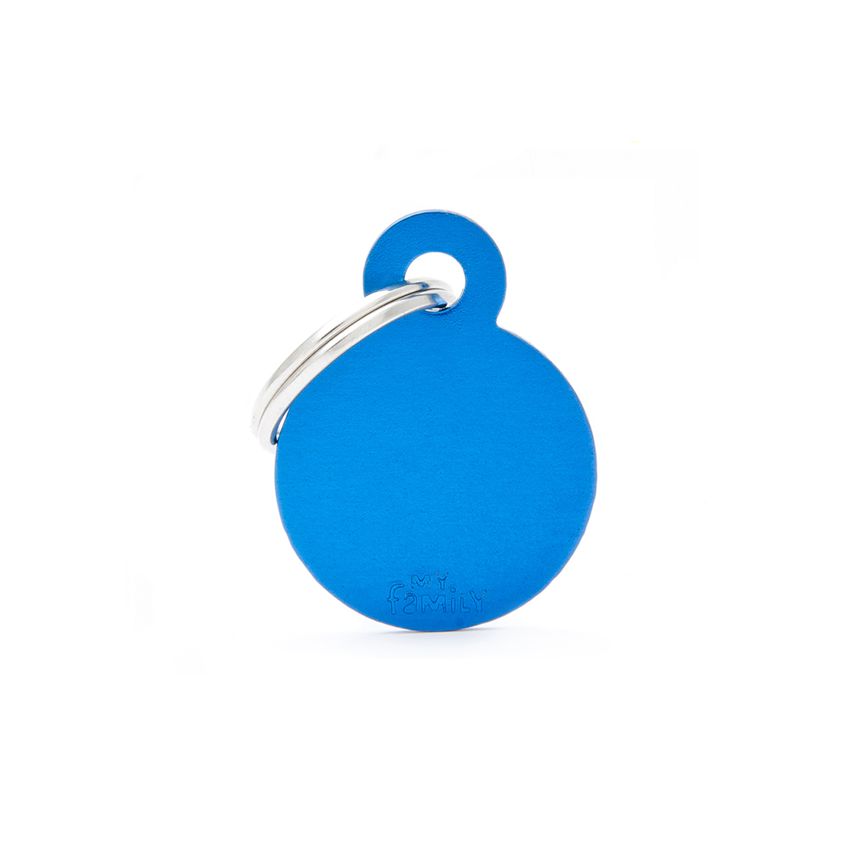 My Family Penning Basic Aluminium Cirkel Blauw
