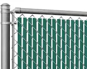 8' Bottom Lock Slat 2" Green