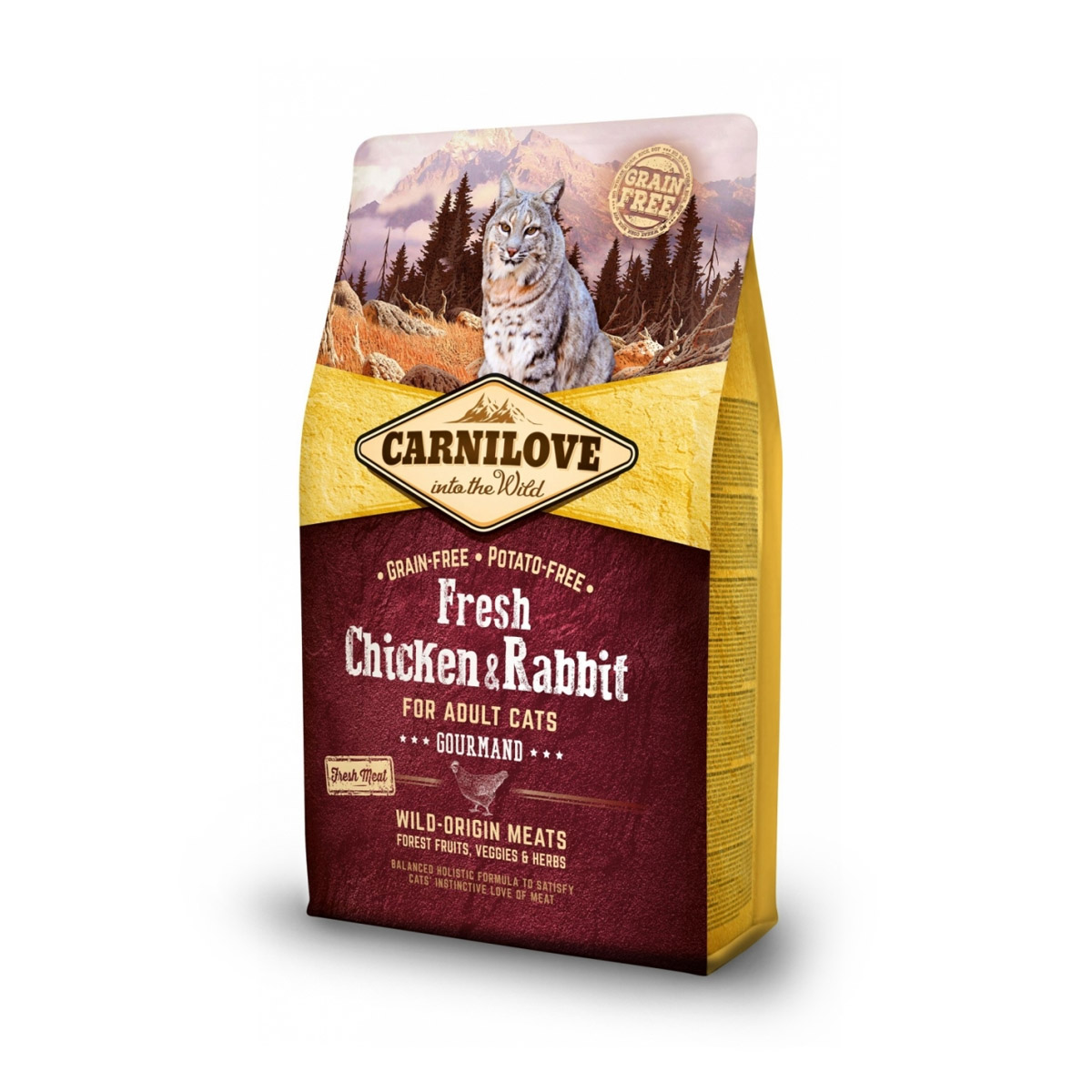 Carnilove Fresh Kattenvoeding Chicken & Rabbit