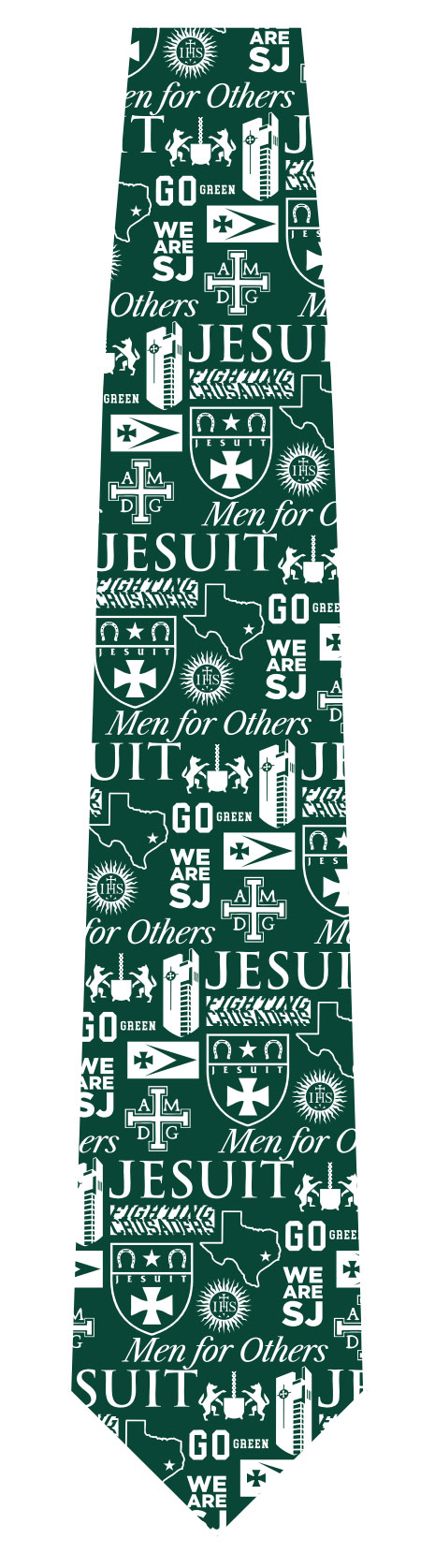 Silk Tie w/Motifs