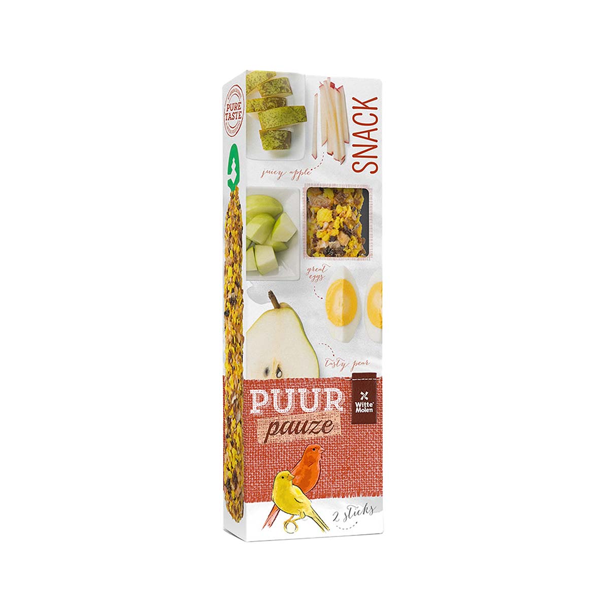Puur Pauze Vogelstick Appel & Peer Kanarie