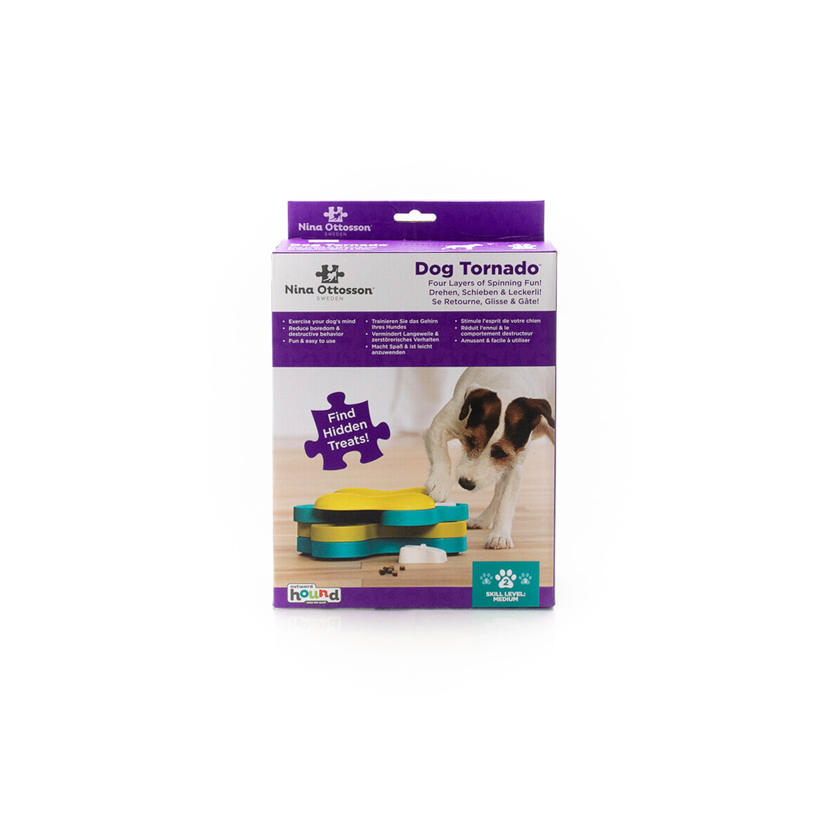 Outward Hound Nina Ottosson Intelligentiespel Dog Tornado