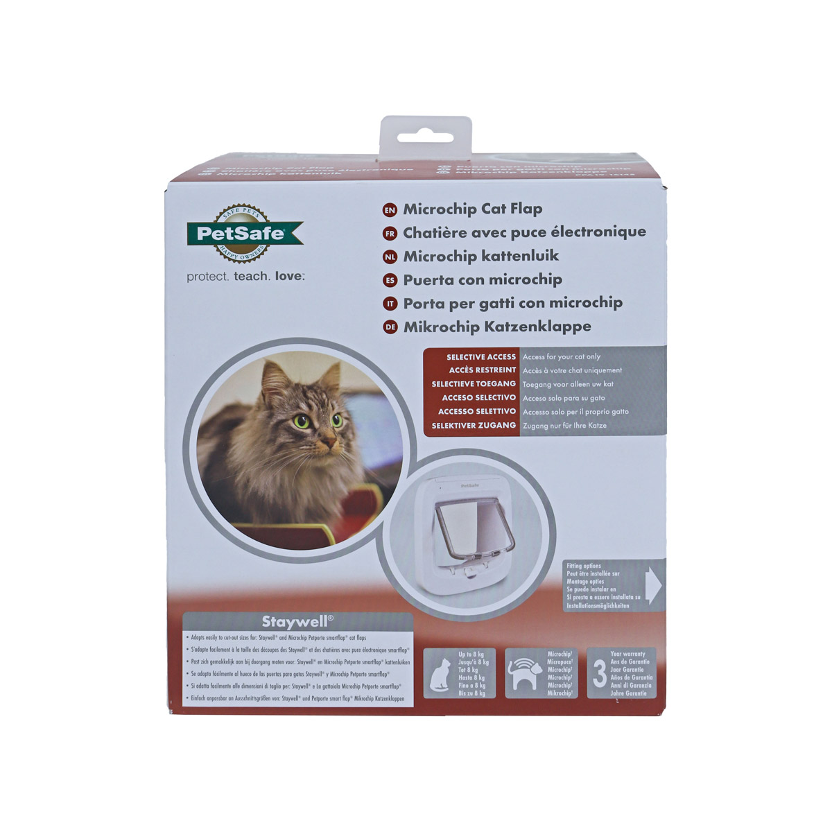 PetSafe Kattenluik Microchip Wit