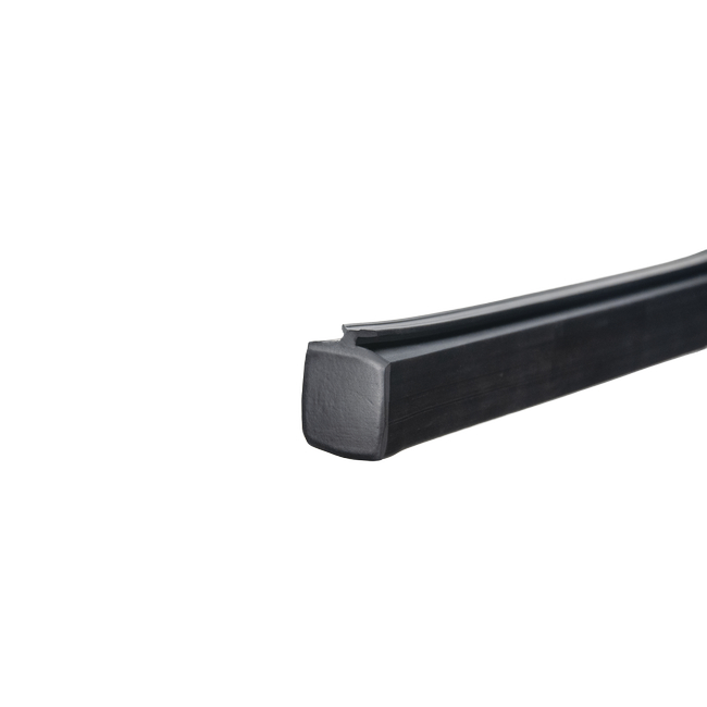 Black Monitored 5Ft Black Edge W Aluminum Chan