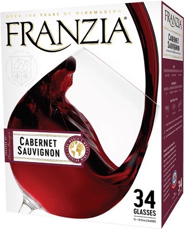 Franzia Cabernet Sauvignon Box Wine 5 Ltr