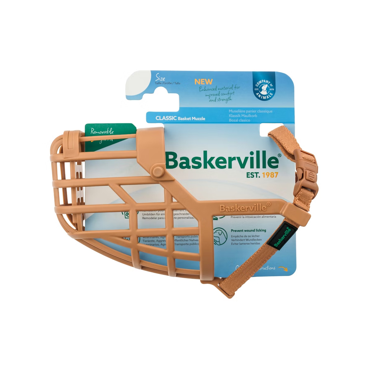 Baskerville Muilkorf Classic Beige 6