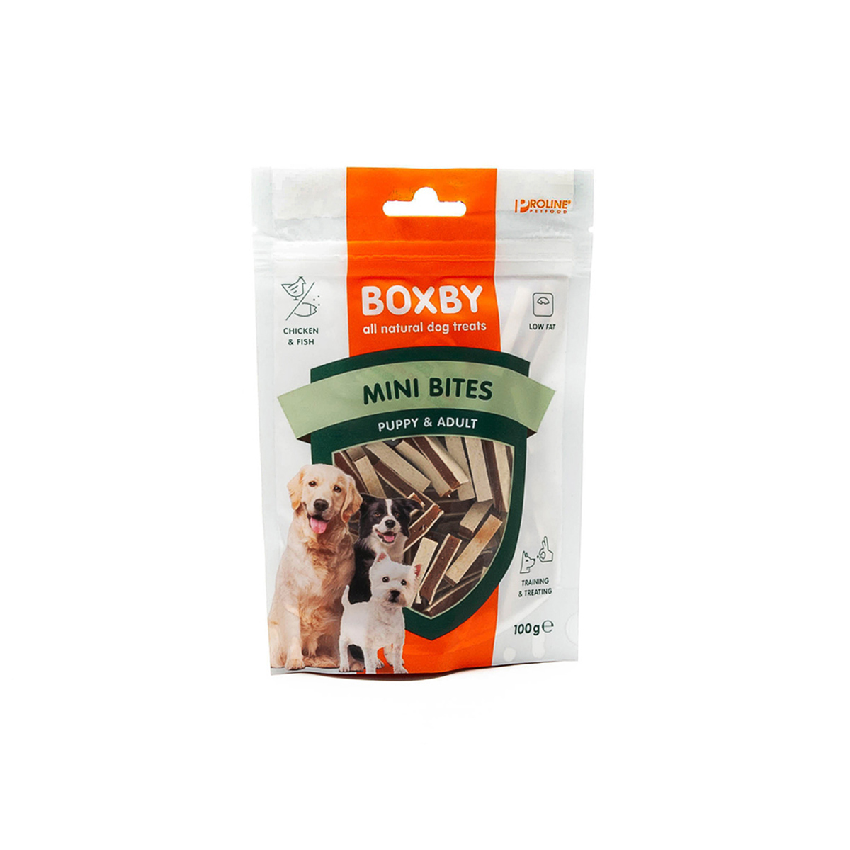 Proline Boxby Hondensnacks Mini Bites