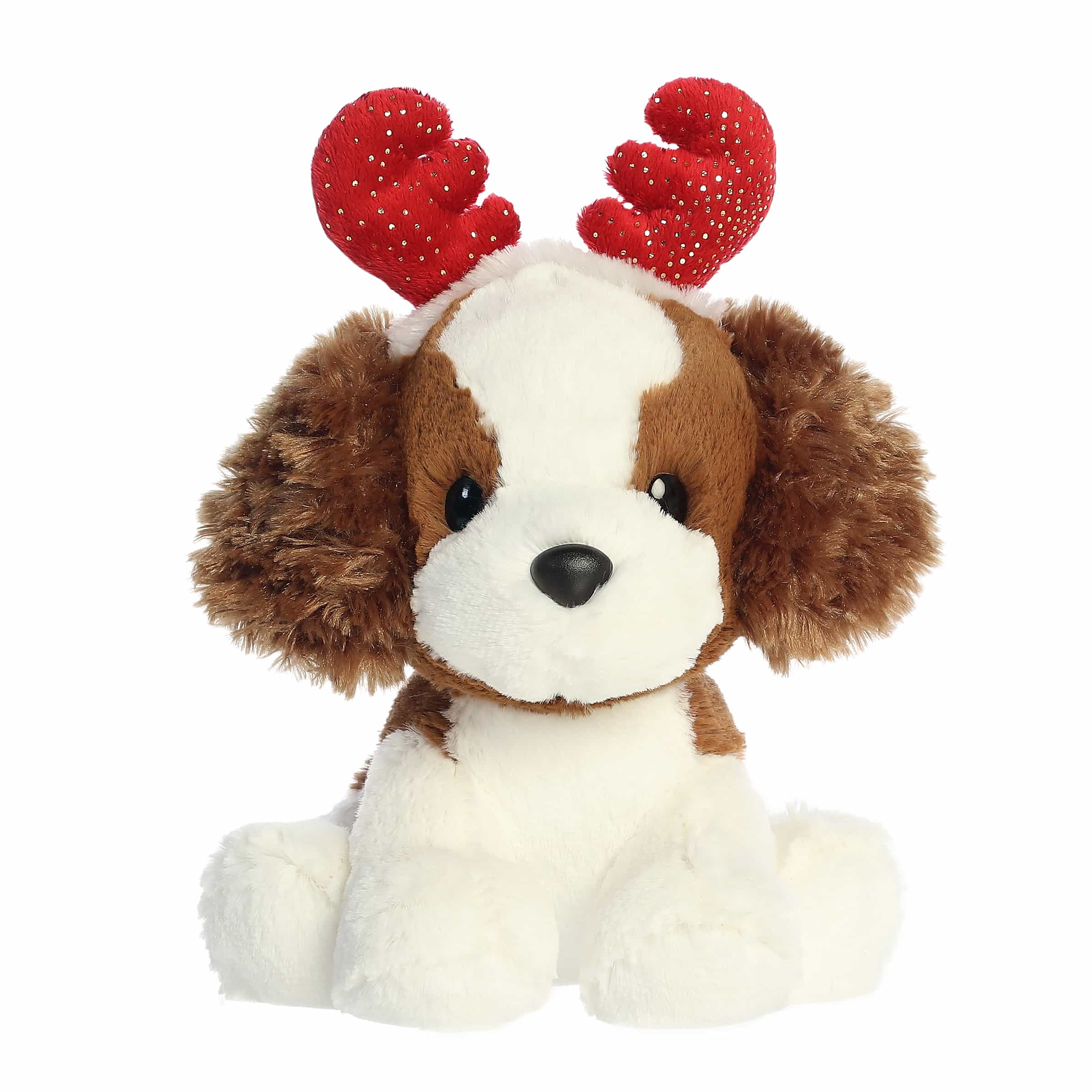 Holiday Cheer Spencer Spaniel 8.5" | Aurora