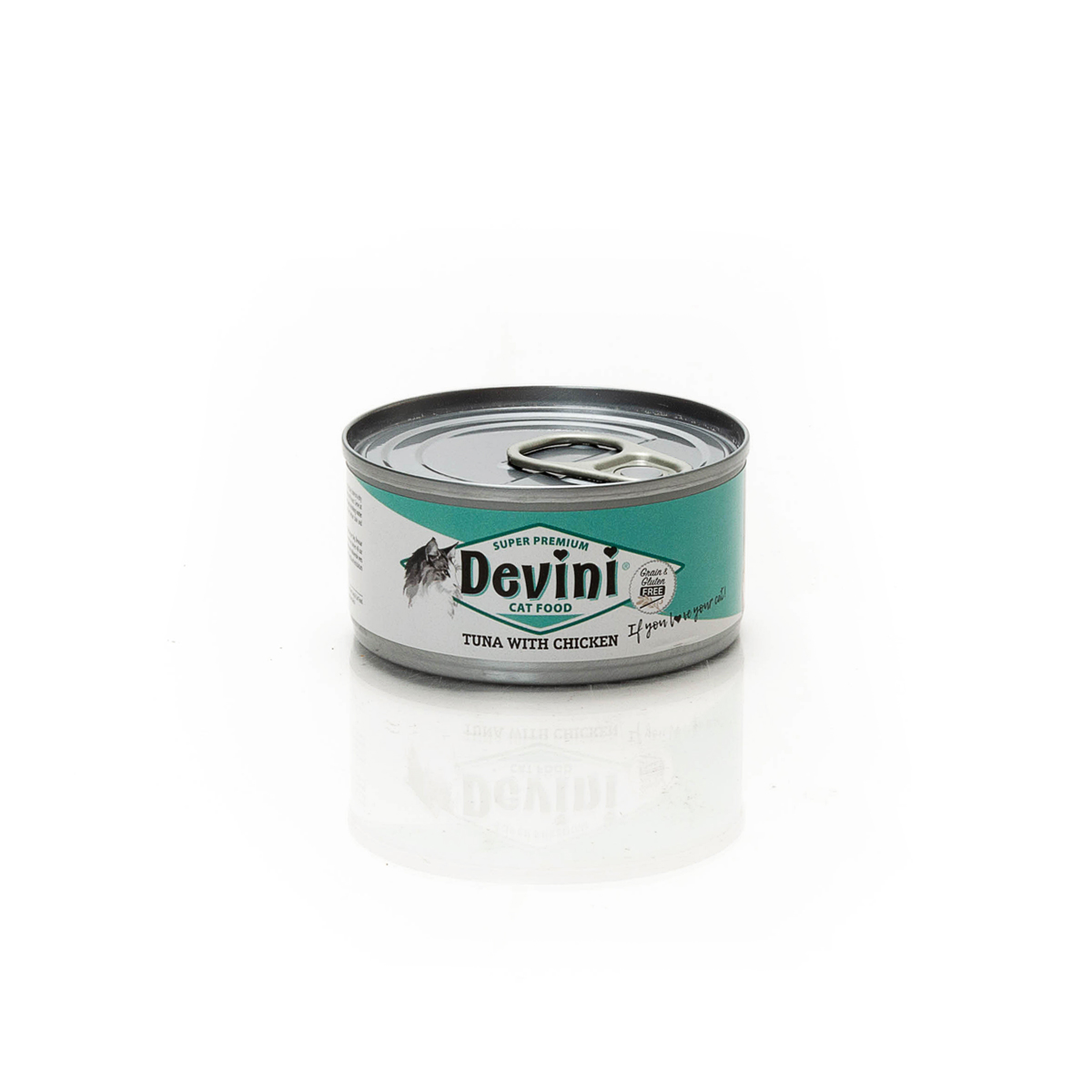 Devini Blikvoeding Kat Tuna & Chicken
