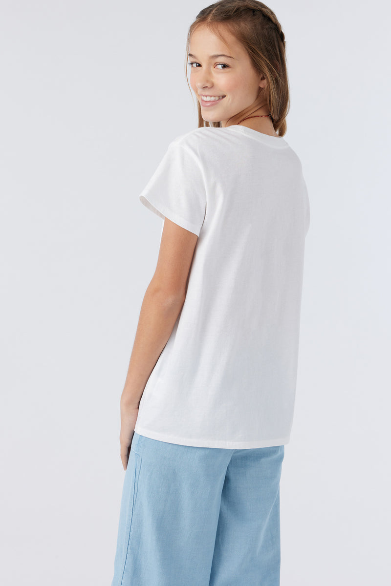 【X-girl】PEACE PIZZA S/S TEE / LT BLUE X-girl】PEACE PIZZA S/S TEE / LT BLUE - メルカリ