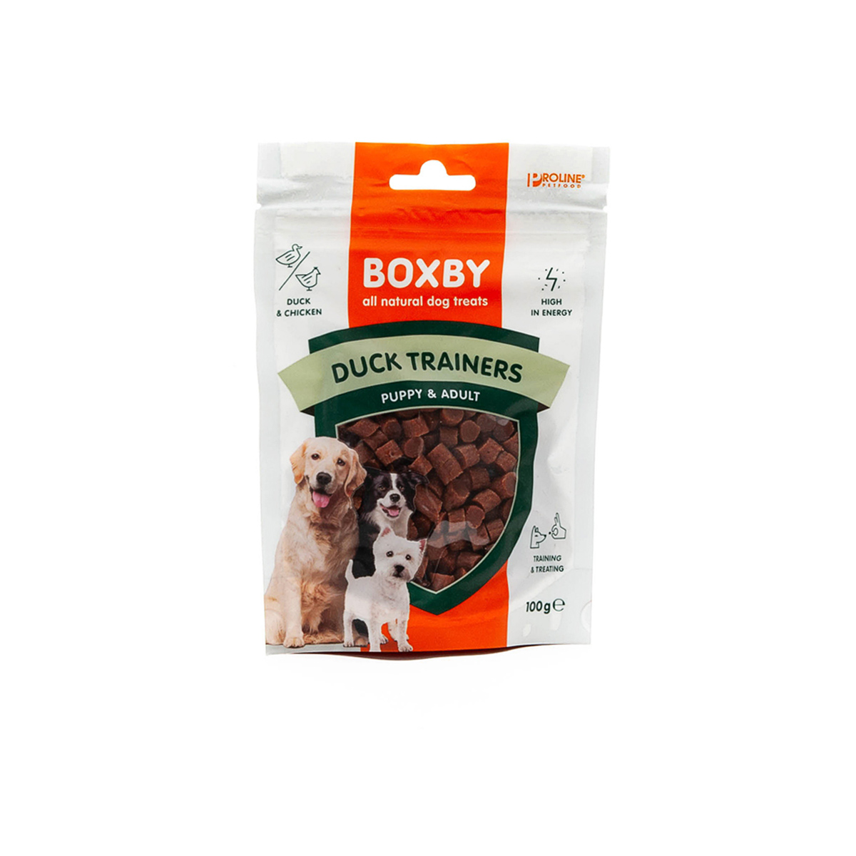 Proline Boxby Hondensnacks Duck Trainers