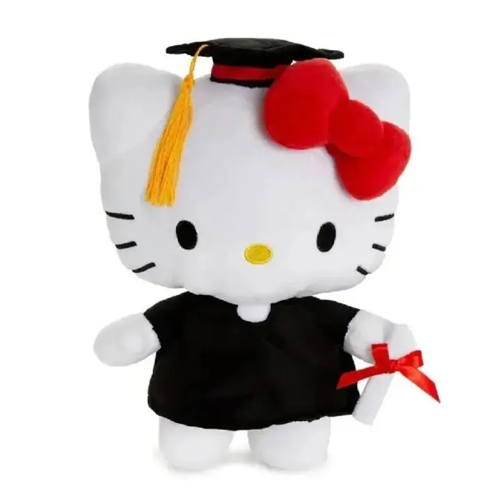 Hello Kitty Cap & Gown Plush | Toynk