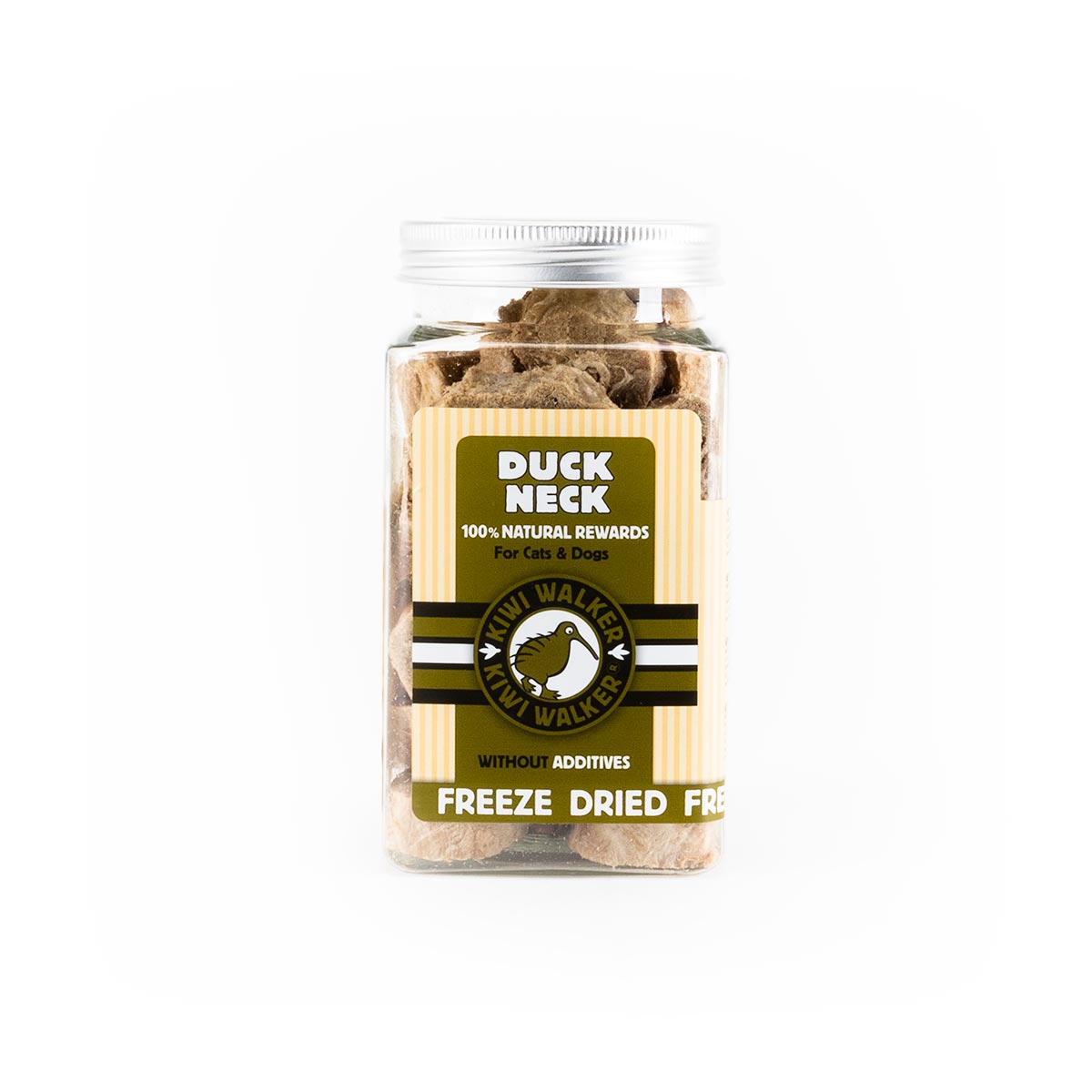 Kiwi Walker Honden & Kattensnacks Freeze Dried  Duck Neck