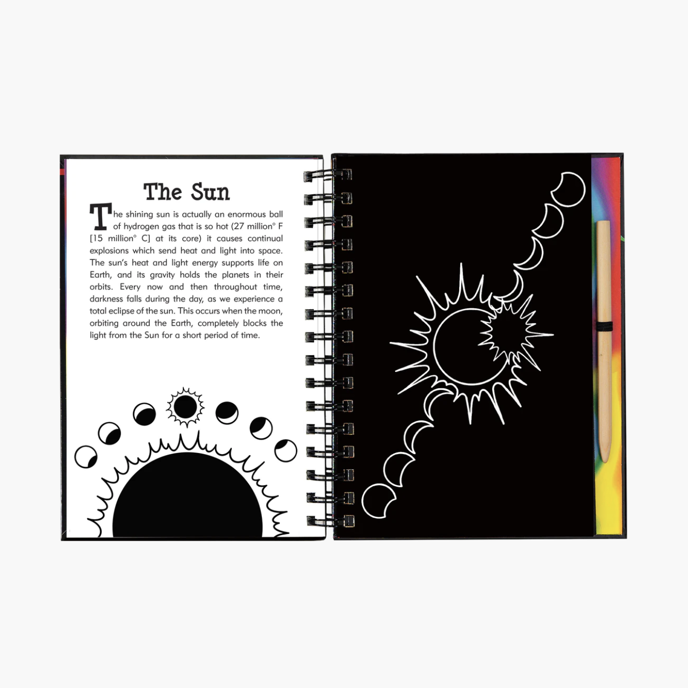 Scratch & Sketch Solar System (Trace-Along)