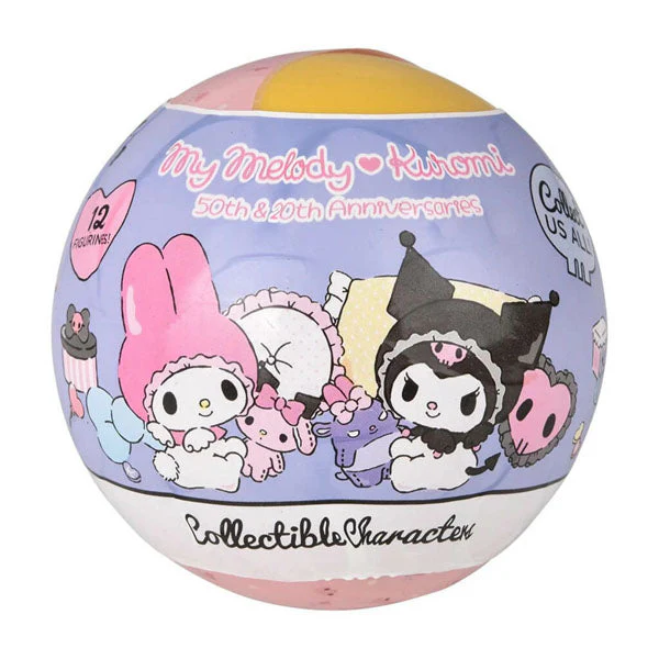 KUROMI & MELODY Anniversary Sleepy Figure – Capsule Toy