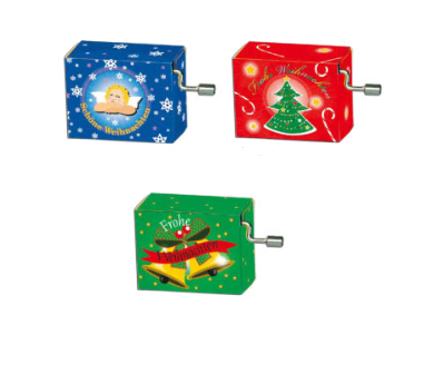 Christmas Music Box - Asst