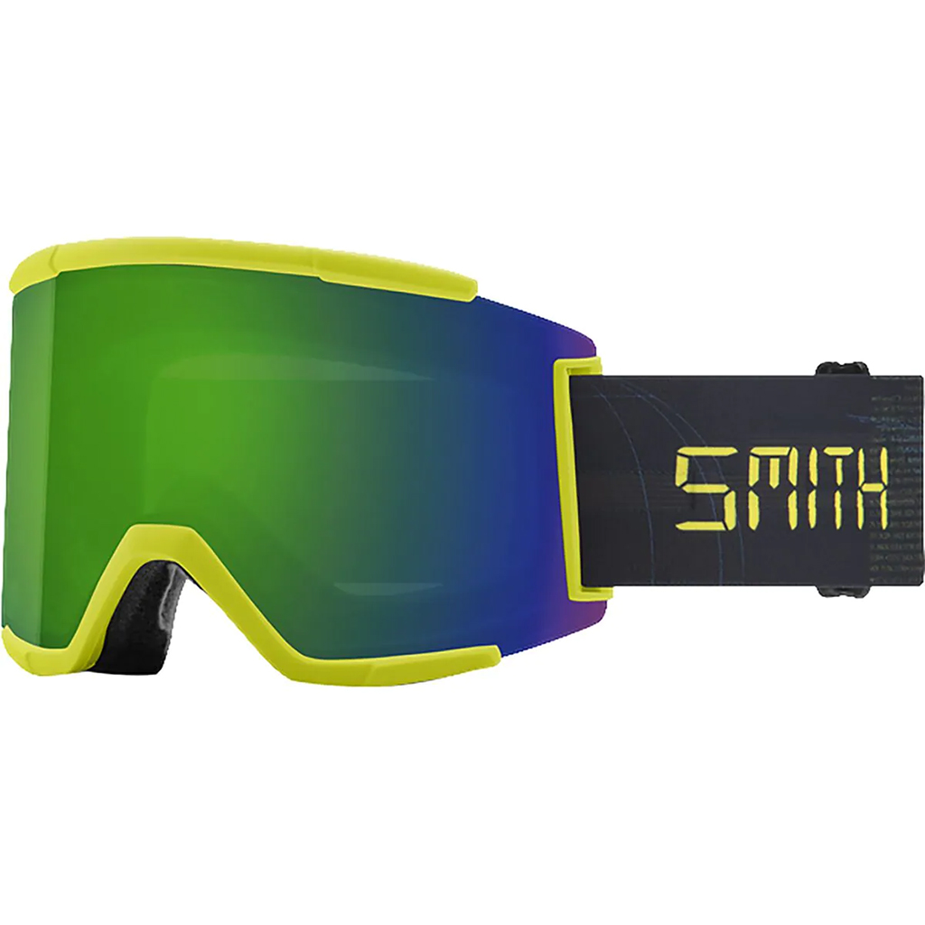 Smith Squad XL Snow Goggles Black ChromaPop Sun Platinum Mirror Smith Squad XL Snow Goggles Black ChromaPop Sun Platinum Mirror