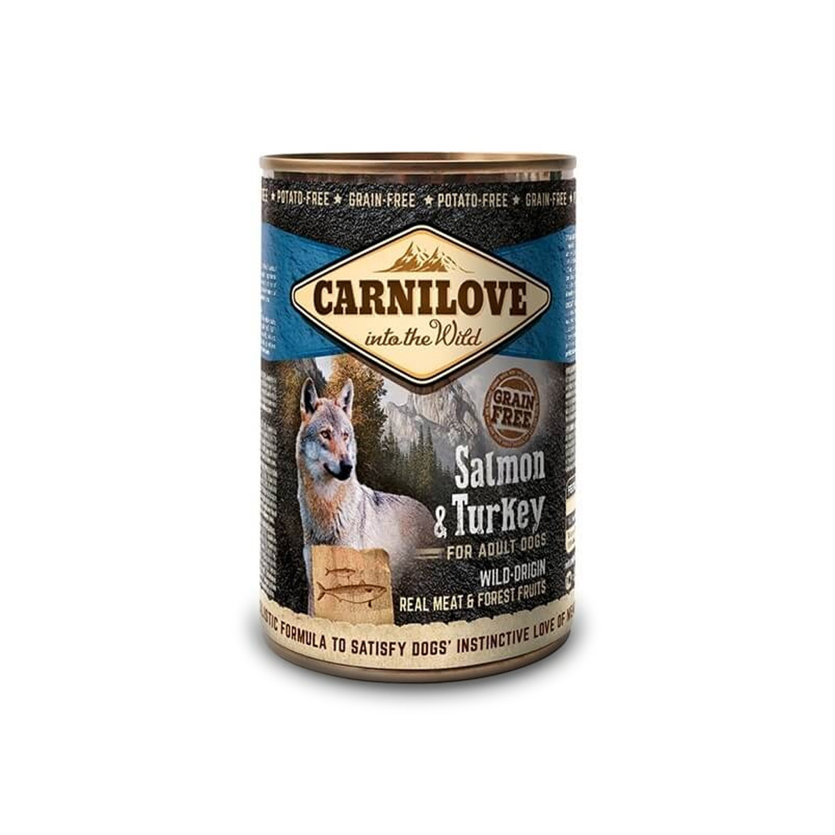 Carnilove Blikvoeding Hond Salmon & Turkey