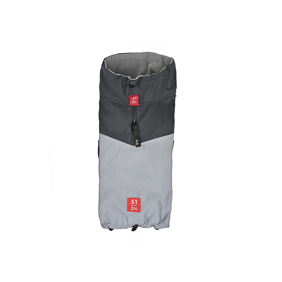 51DN Hondenjas­ Teckel Reflective Coat Grey