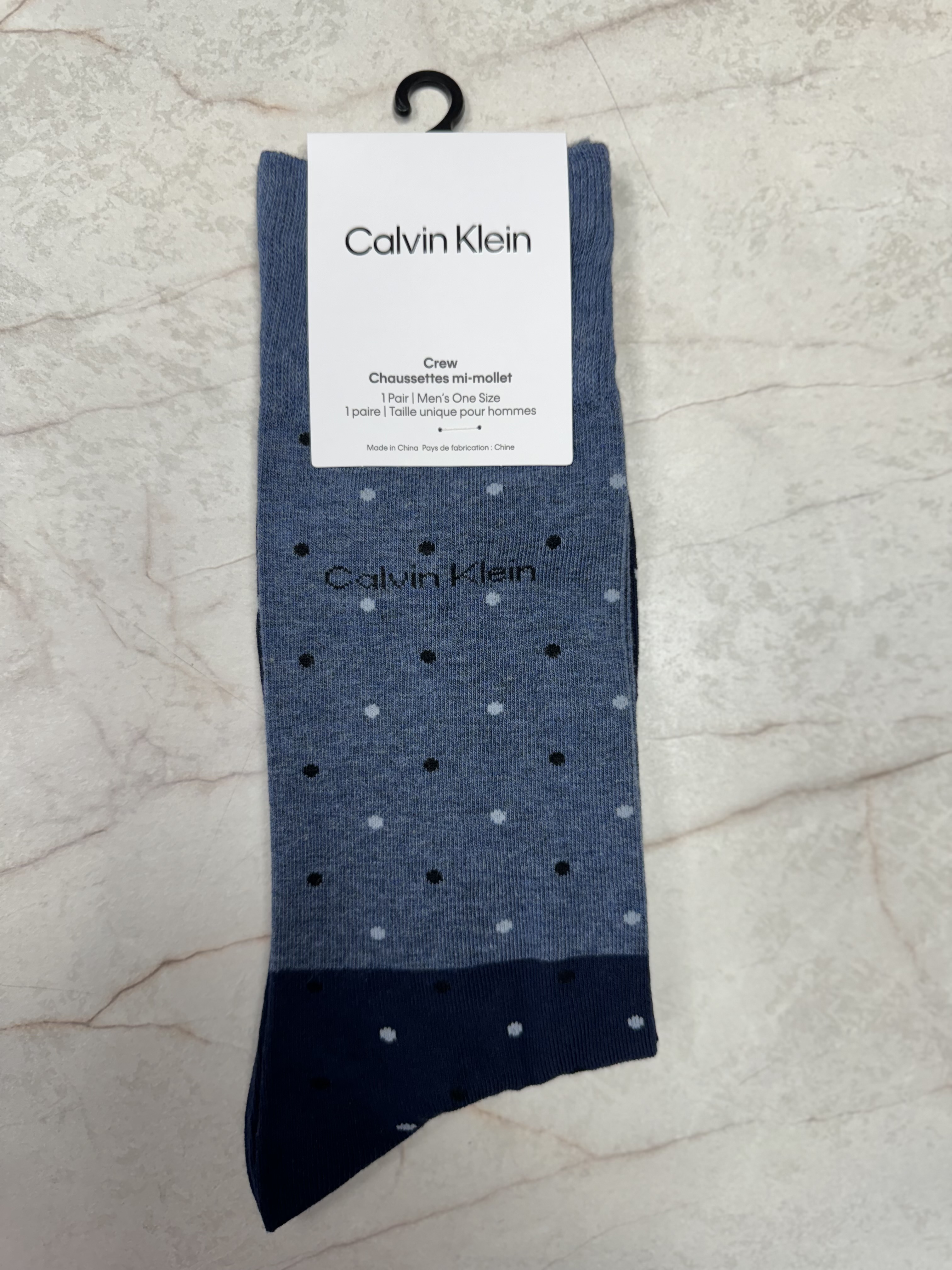 Bas bleu à poids - CALVIN KLEIN - CKM233DR02002 - 