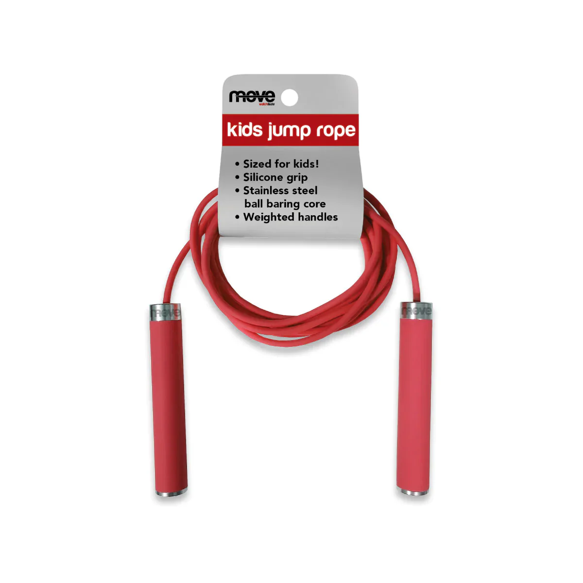 Red - Kids Jump Rope - Watchitude Active
