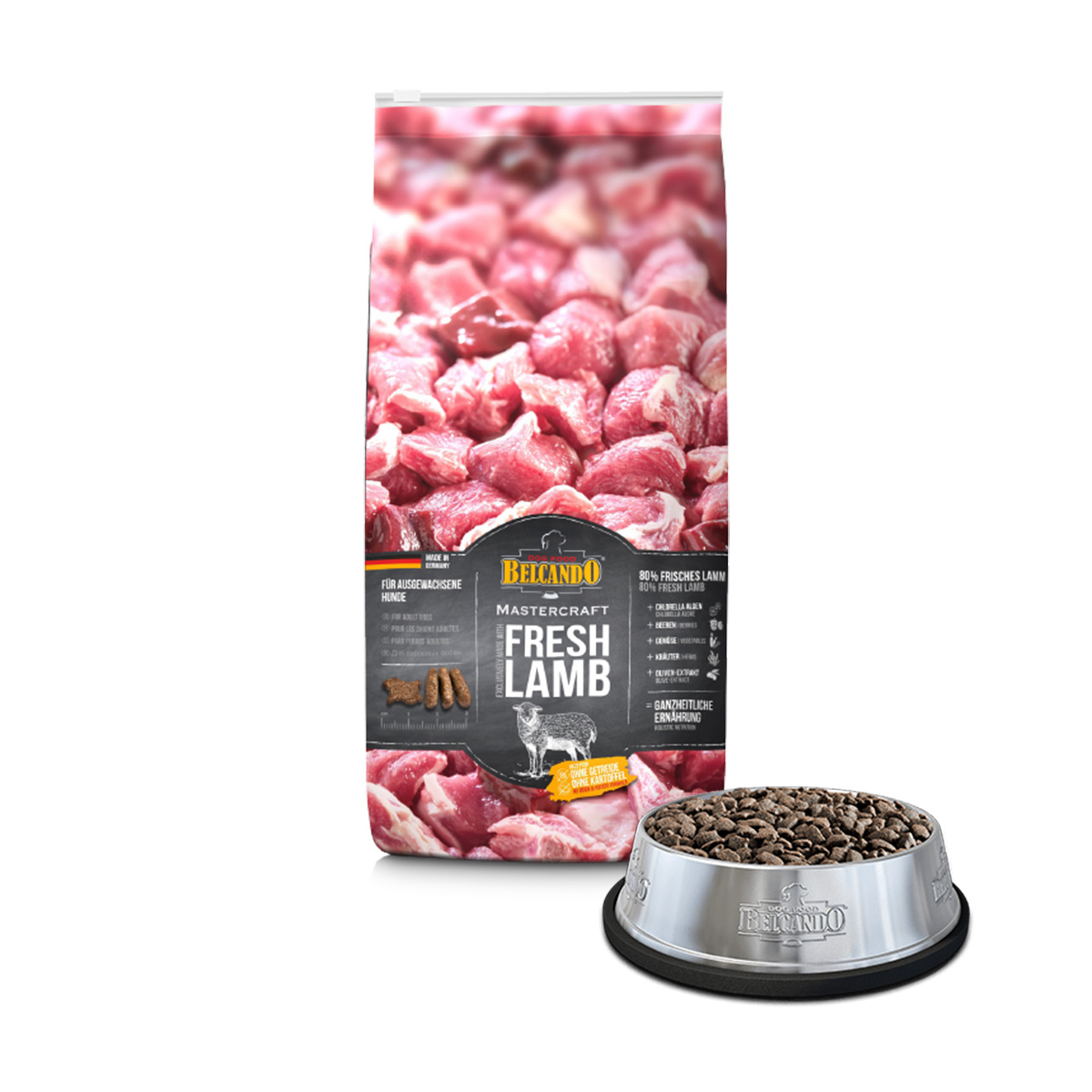 Belcando Mastercraft Hondenvoeding Fresh Lamb 10kg