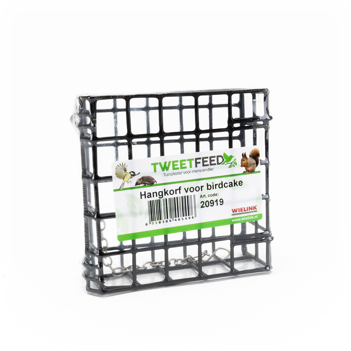 Tweetfeed Vetblokhouder Voor Birdcake