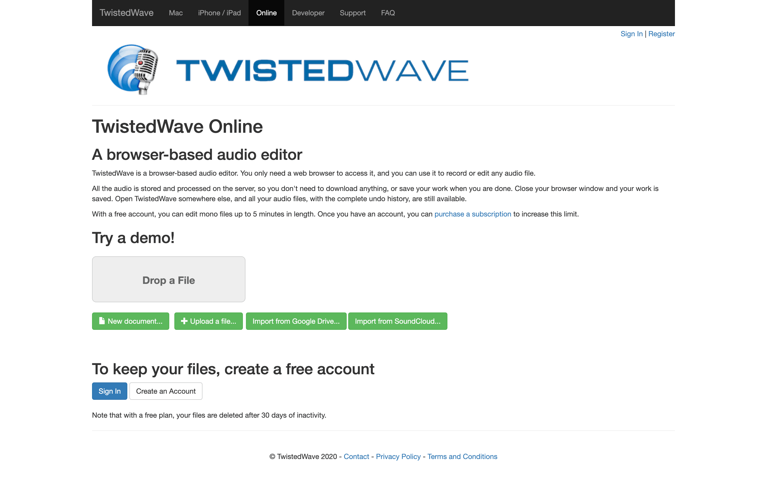 Twisted Wave Online