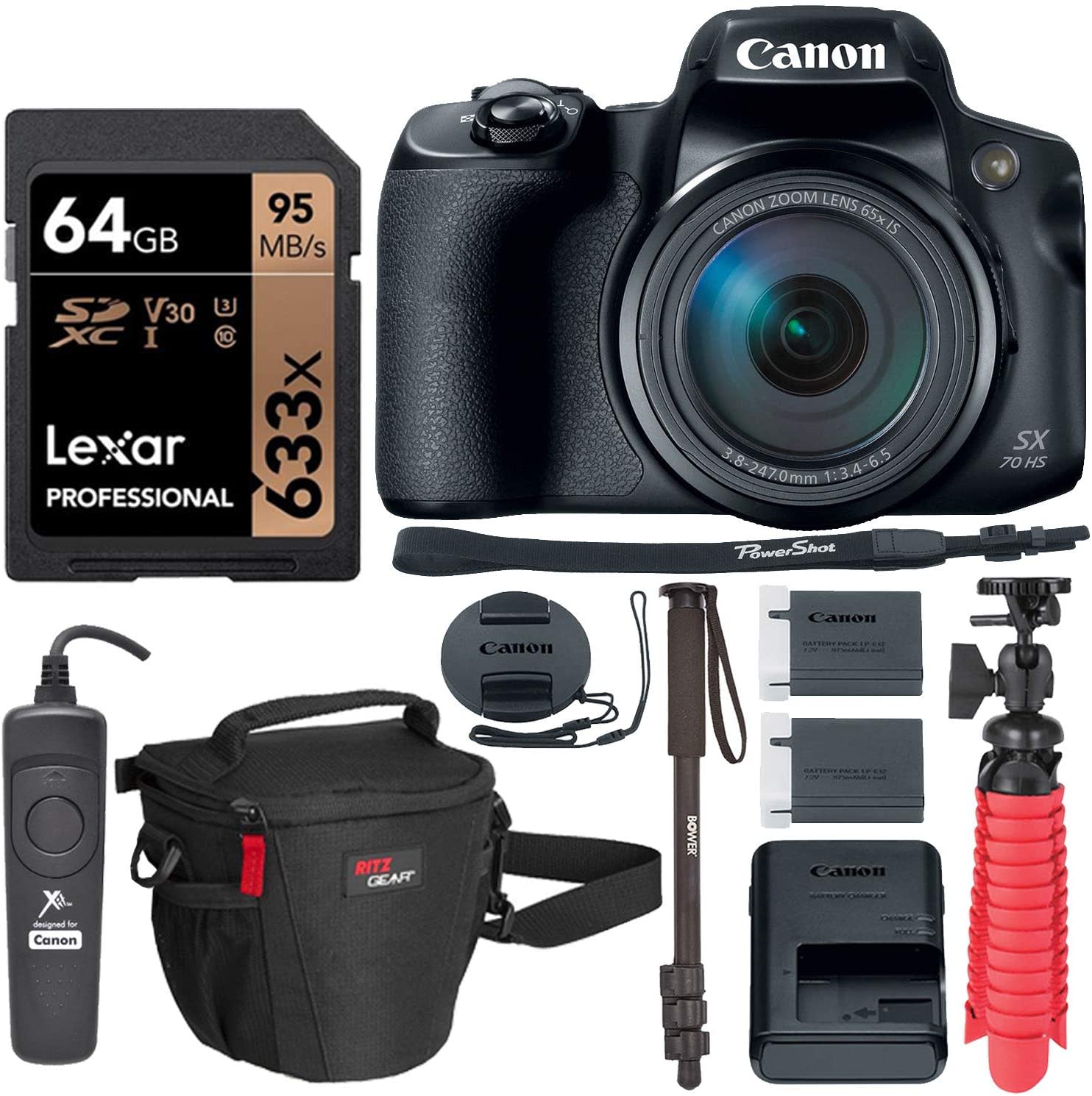 Canon PowerShot SX70 HS Digital Camera