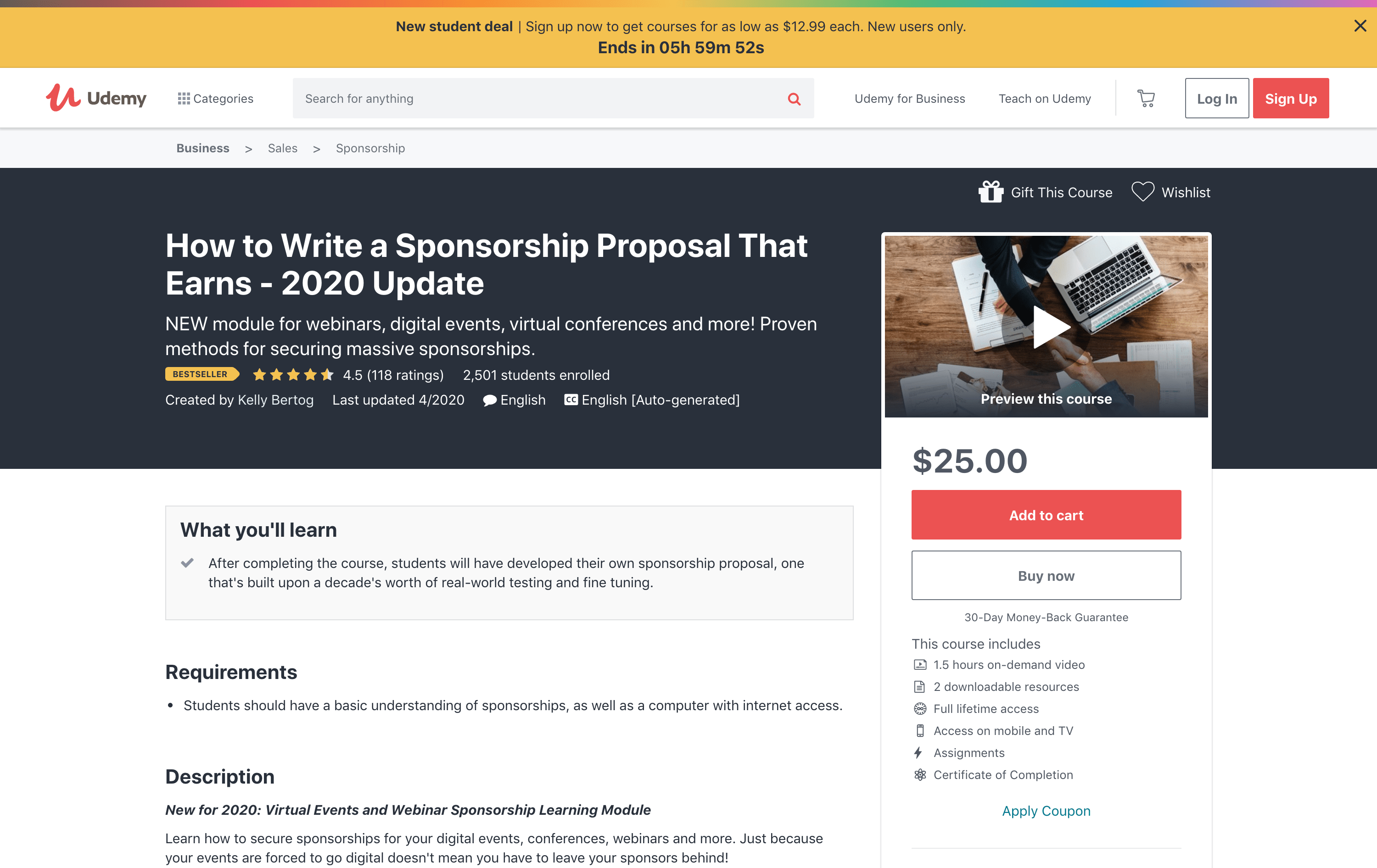 How to Write a Sponsorship Proposal that Earns