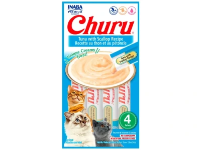 Churu Snack Húmedo Atún y Vieiras