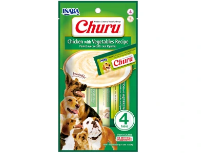 Churu Perro Pollo y Vegeales