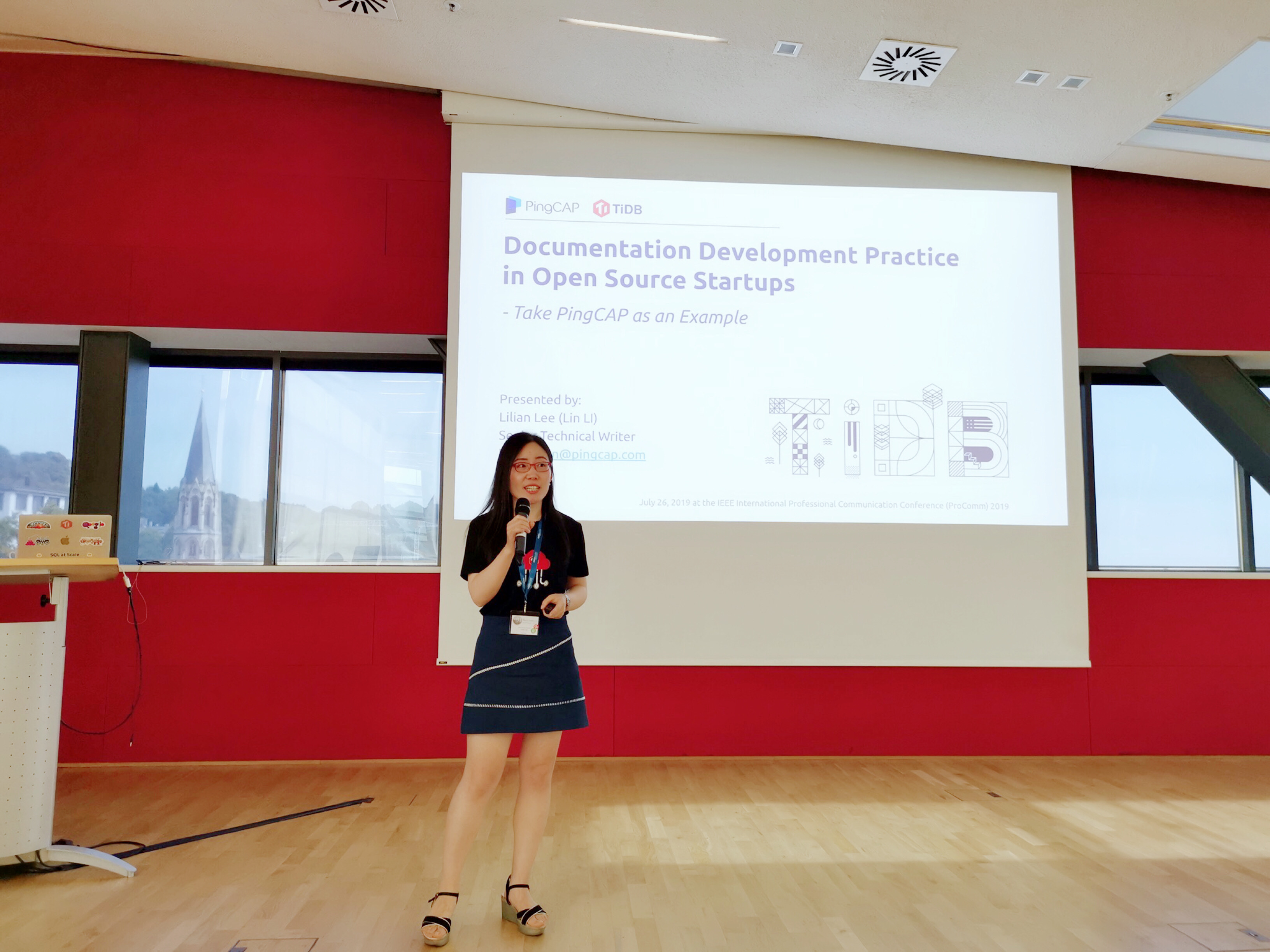 Lilian's presentation at IEEE ProComm 2019