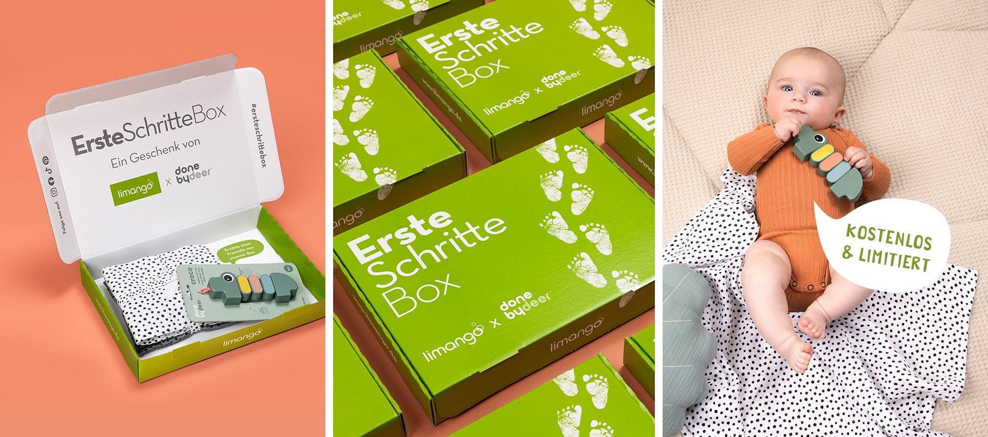 GRATIS ErsteSchritteBox von limango