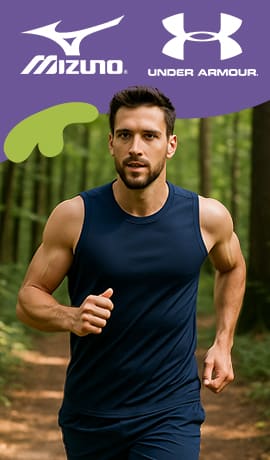 Hardlopen voor hem