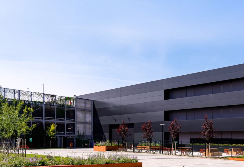 De nieuwbouw van Voortman Engineering in Rijssen