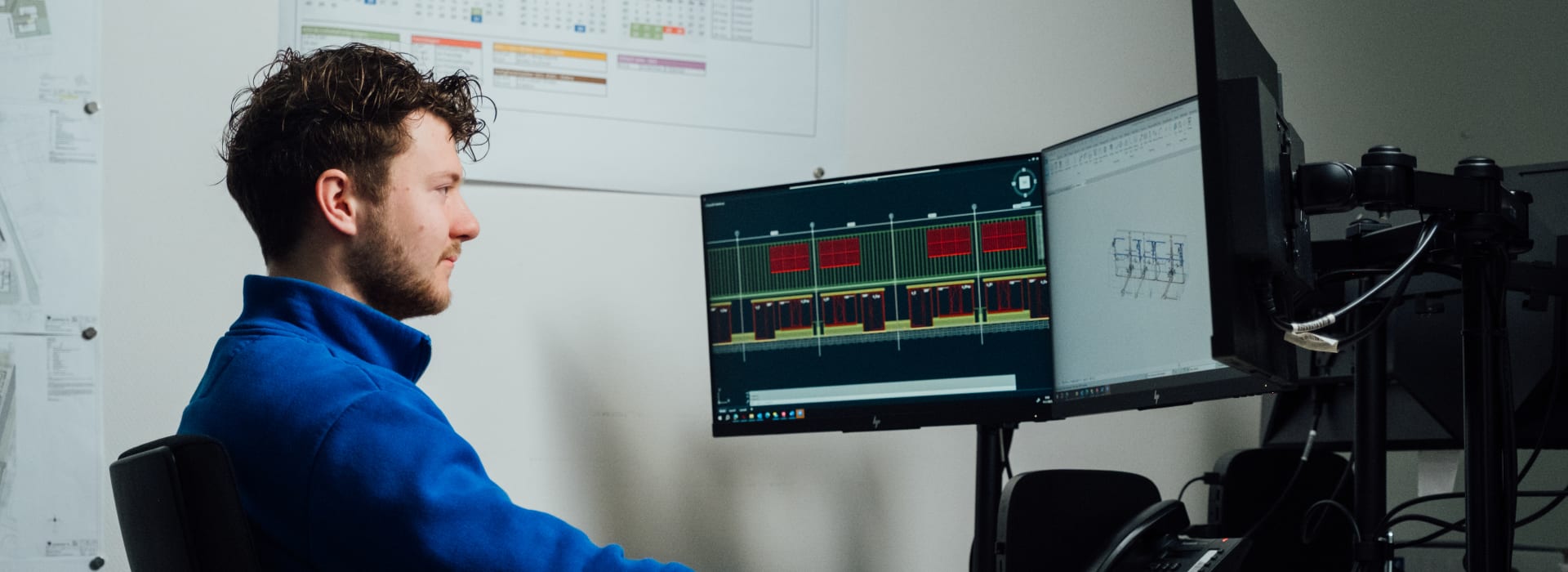BIM modelleur werkend aan project